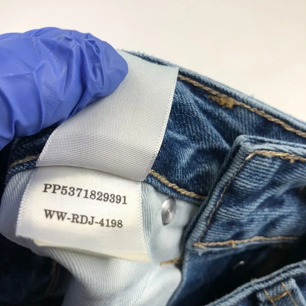 Everlane Curvy Cheeky Jean 28 (Fits 28W 27.5L) High Rise Denim Jeans NEW